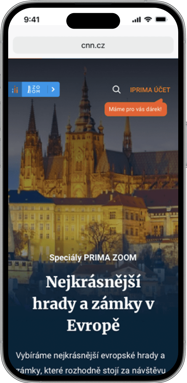 Prima Zoom mobile editorial feature